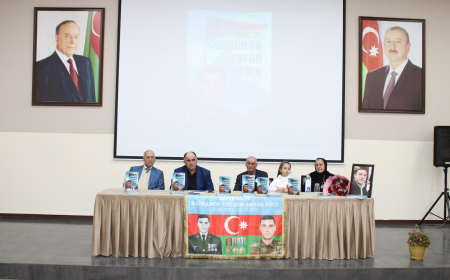 Qəbələdə “Coşqunun zəfər yolu” kitabının təqdimatı keçirilib 