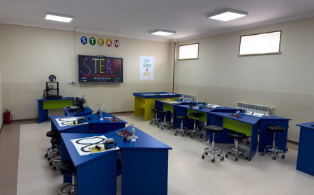 Naxçıvan şəhərinin məktəblərində 17 STEAM otağı yaradılıb