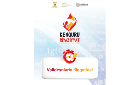 Təhsil İnstitutu Kenquru müsabiqəsi ilə bağlı çağırış etdi
