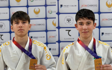 Saatlı məktəbliləri beynəlxalq idman yarışının üçüncüləri oldular 