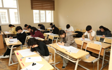 Tam orta təhsil səviyyəsi üzrə buraxılış imtahanı keçirilib