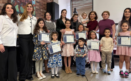 Virciniyada Azərbaycan dili təqaüd proqramının məzunlarına sertifikatlar verilib 