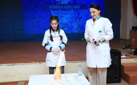 Böyük Bəhmənli kənd məktəbində “Kimya gecəsi” təşkil olunub 