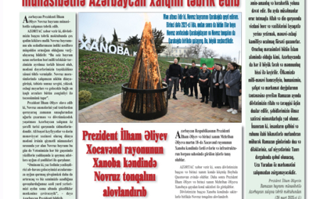 19 mart 2026-cı il №11 (9166)