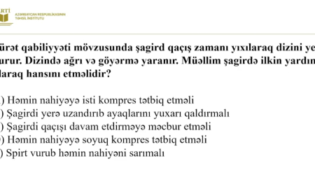 Fiziki tərbiyə fənni üzrə sertifikasiyaya hazırlaşanların