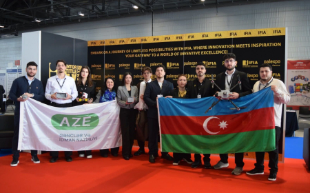 ADNSU tələbələri Cenevrədə beynəlxalq sərgidə uğur qazanıblar