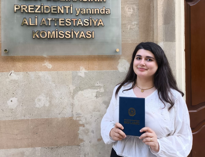 "Bu istəyim məni elmə yönləndirdi"