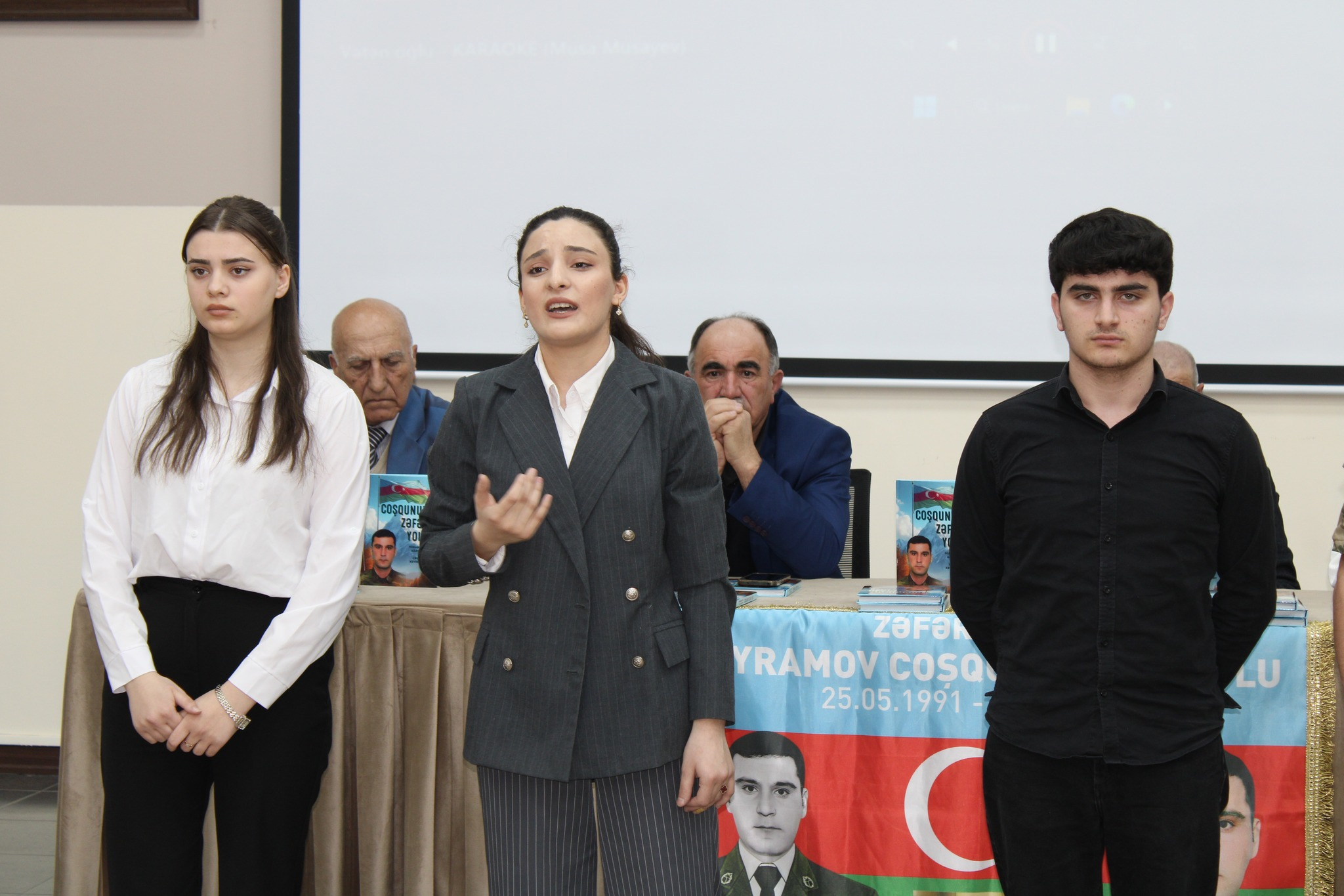 Qəbələdə “Coşqunun zəfər yolu” kitabının təqdimatı keçirilib