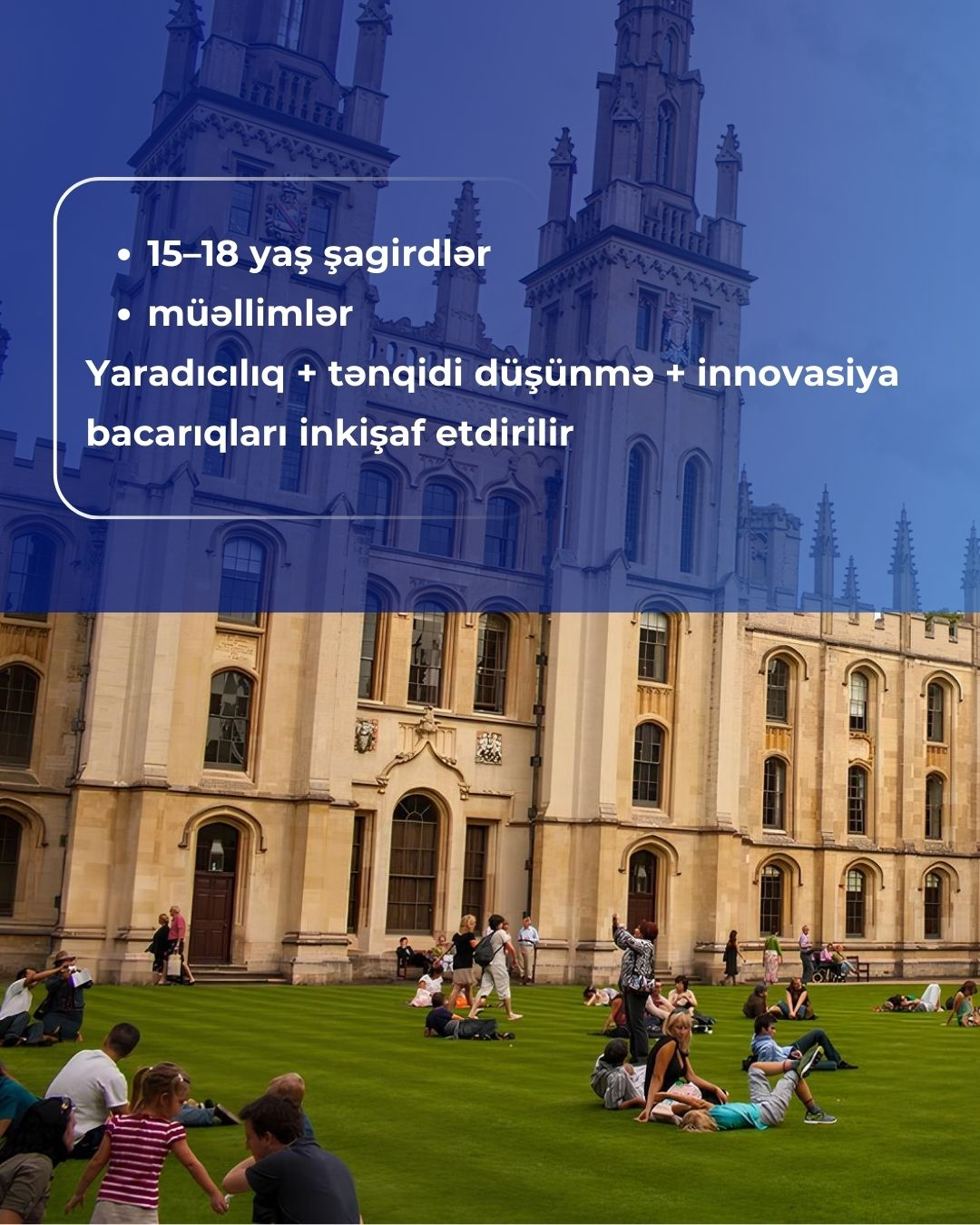 ADNSU “Oxford Said ilə Qlobal İqlim Texnologiyaları Müsabiqəsi 2026” üzrə əməkdaşlıq elan edir