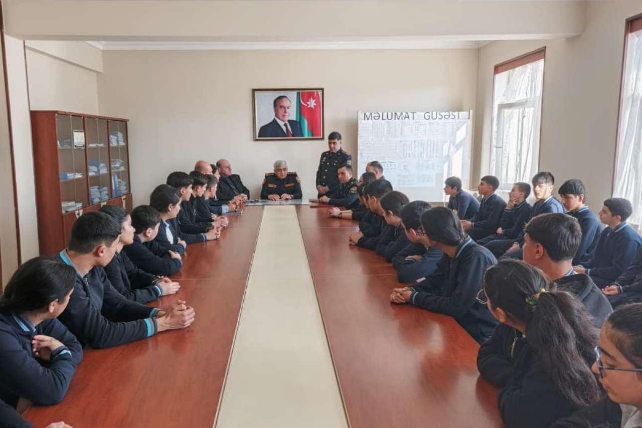 Naxçıvanda narkotikin zərərləri ilə bağlı məktəblilərlə profilaktik söhbətlər aparılıb