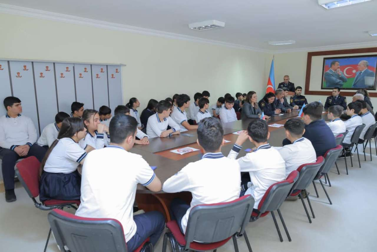 Naxçıvanda narkotikin zərərləri ilə bağlı məktəblilərlə profilaktik söhbətlər aparılıb