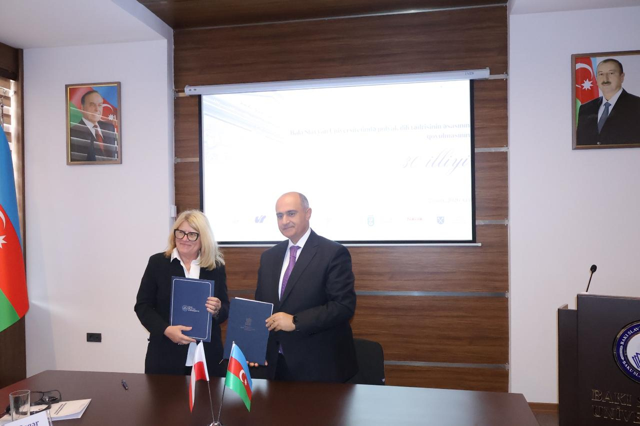 BSU Polşanın iki universiteti ilə Əməkdaşlıq Memorandumu imzalayıb