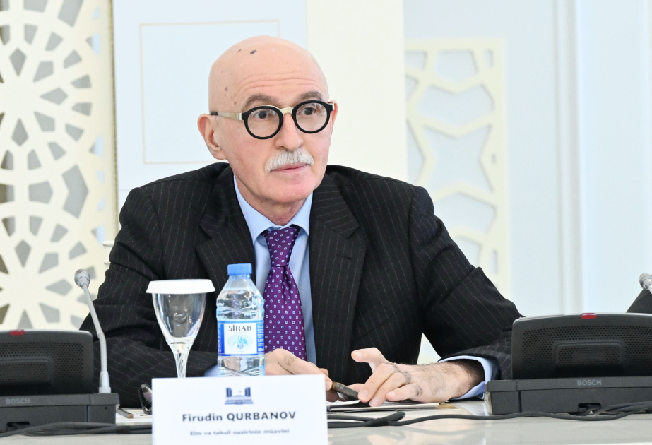 Firudin Qurbanov: Təhsilin bütün pillələrində gender bərabərliyinə balanslaşdırılmış yanaşma tətbiq olunur