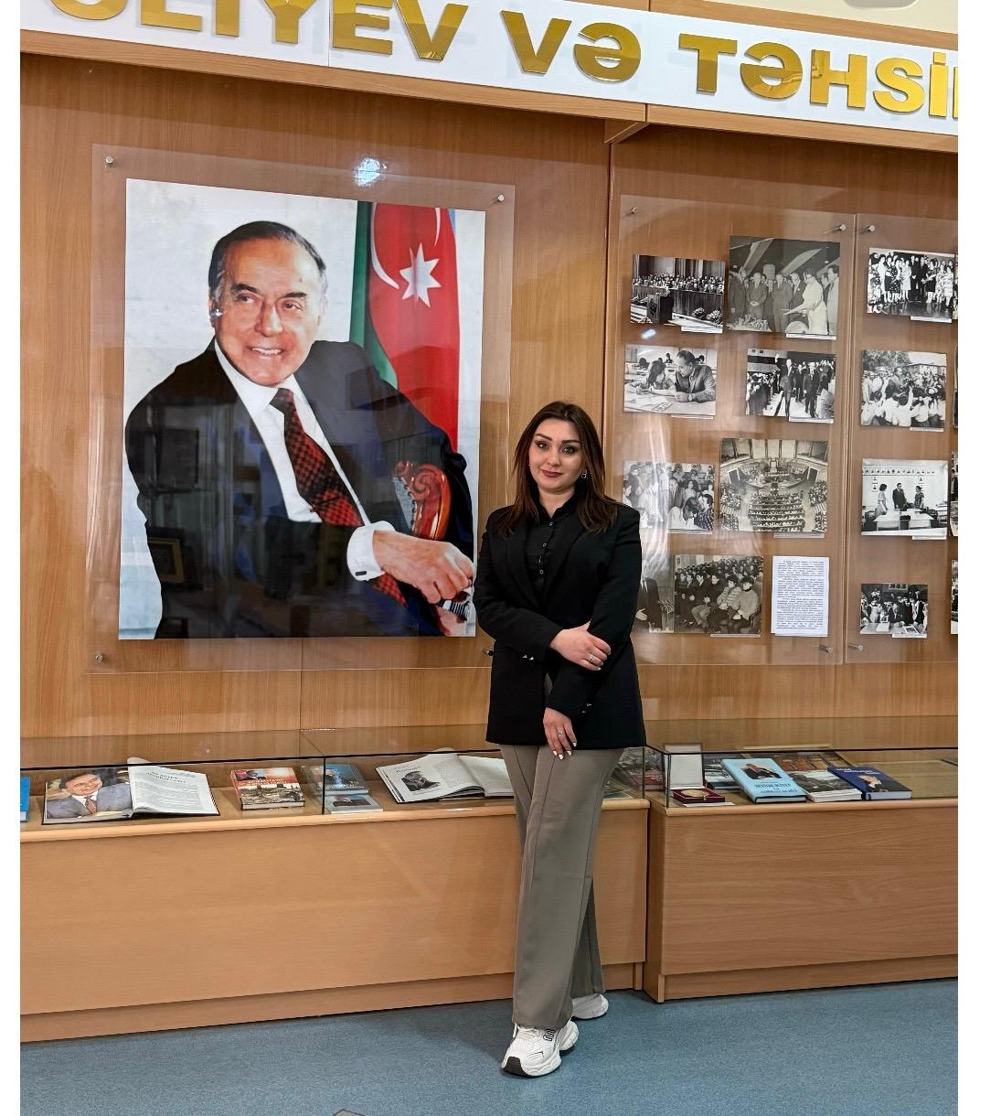 STK-nın tələbələri Təhsil Muzeyinə ekskursiya ediblər