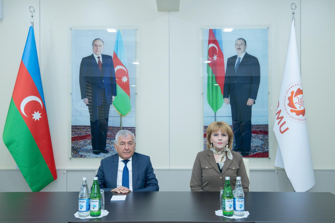 BMU-nun rektoru əcnəbi tələbələrlə görüşüb