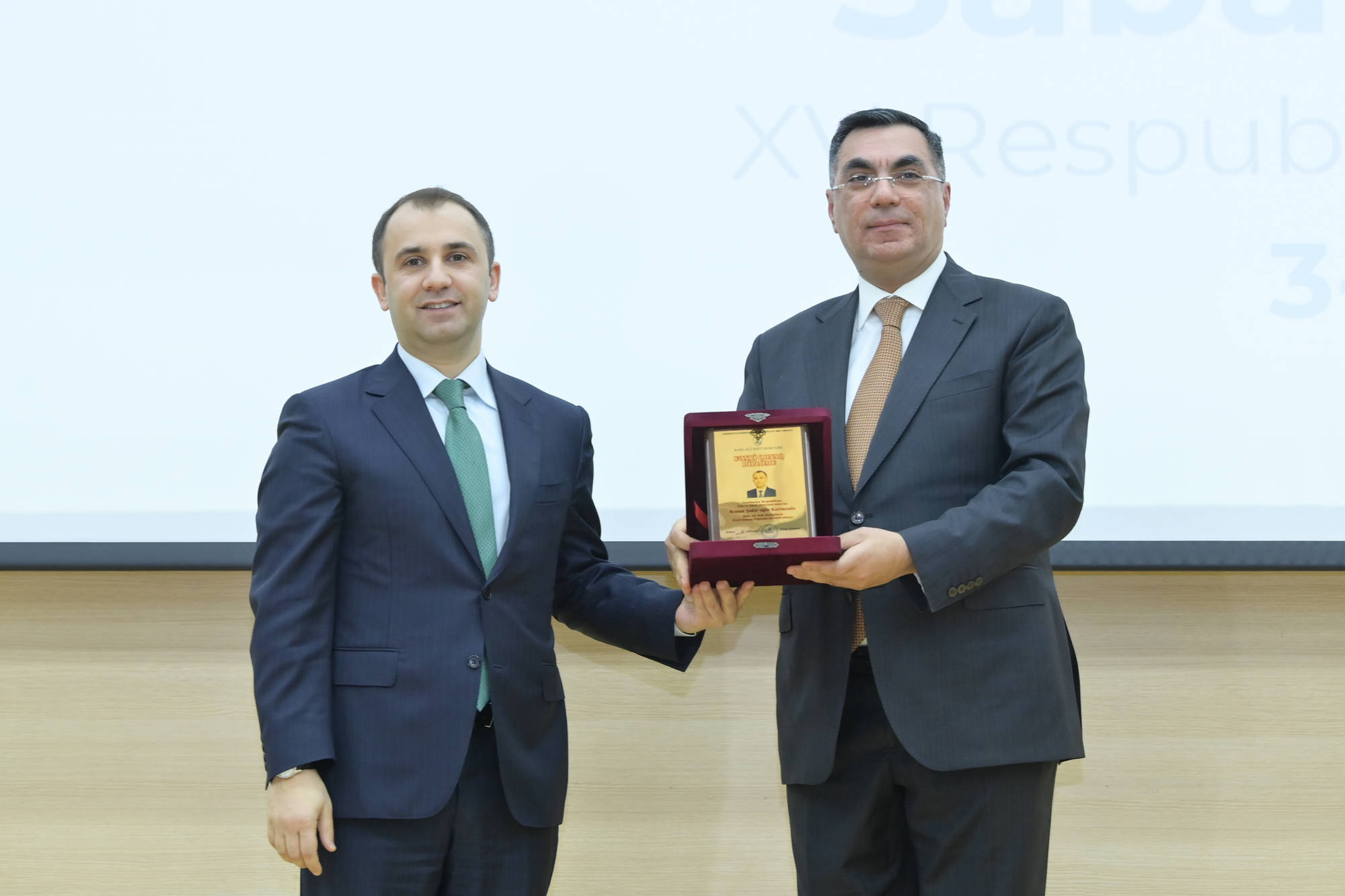 “Sabahın alimləri” müsabiqəsinin qalibləri mükafatlandırılıb