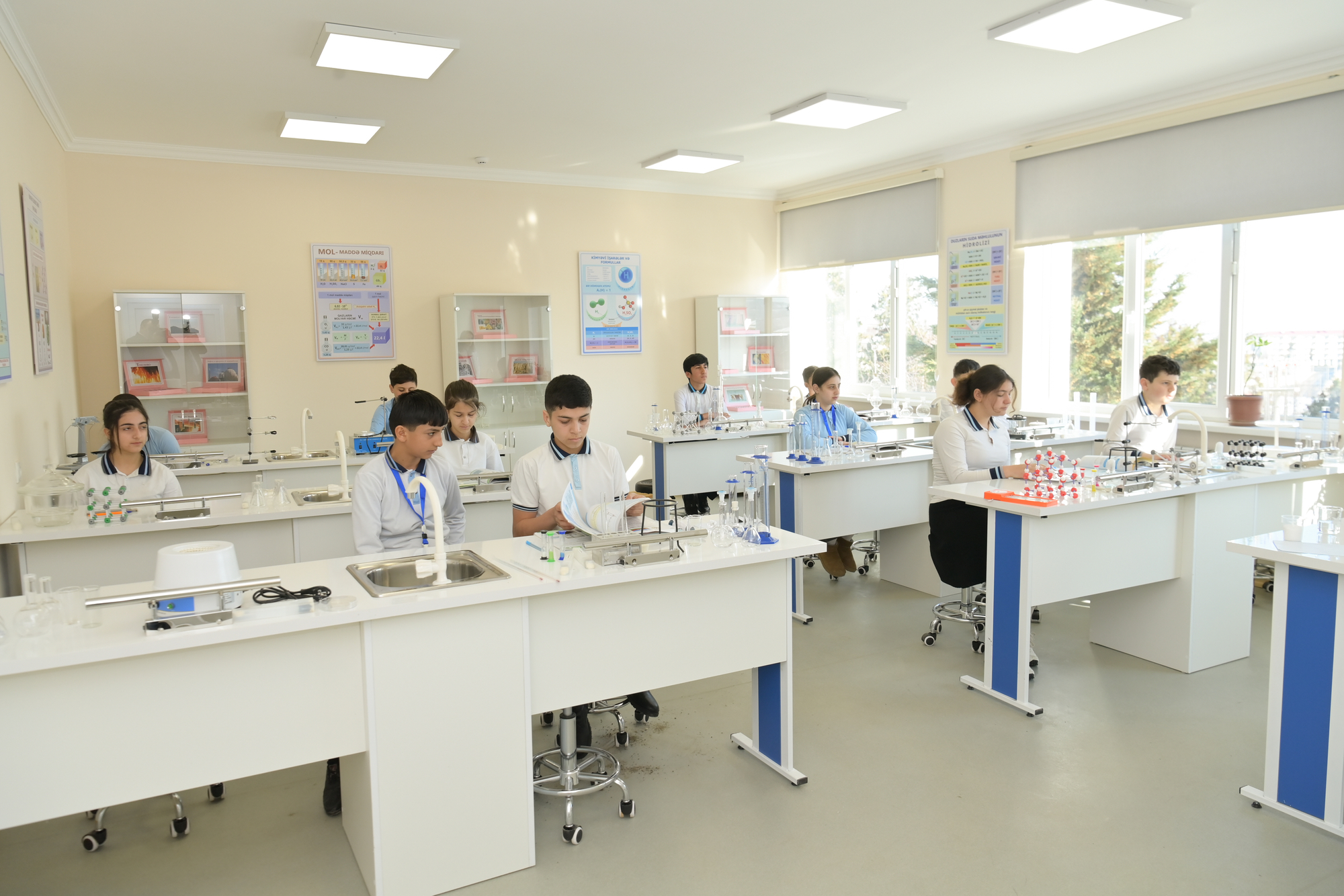 Elm və təhsil naziri Xankəndi və Xocalıda təhsil müəssisələrində olub