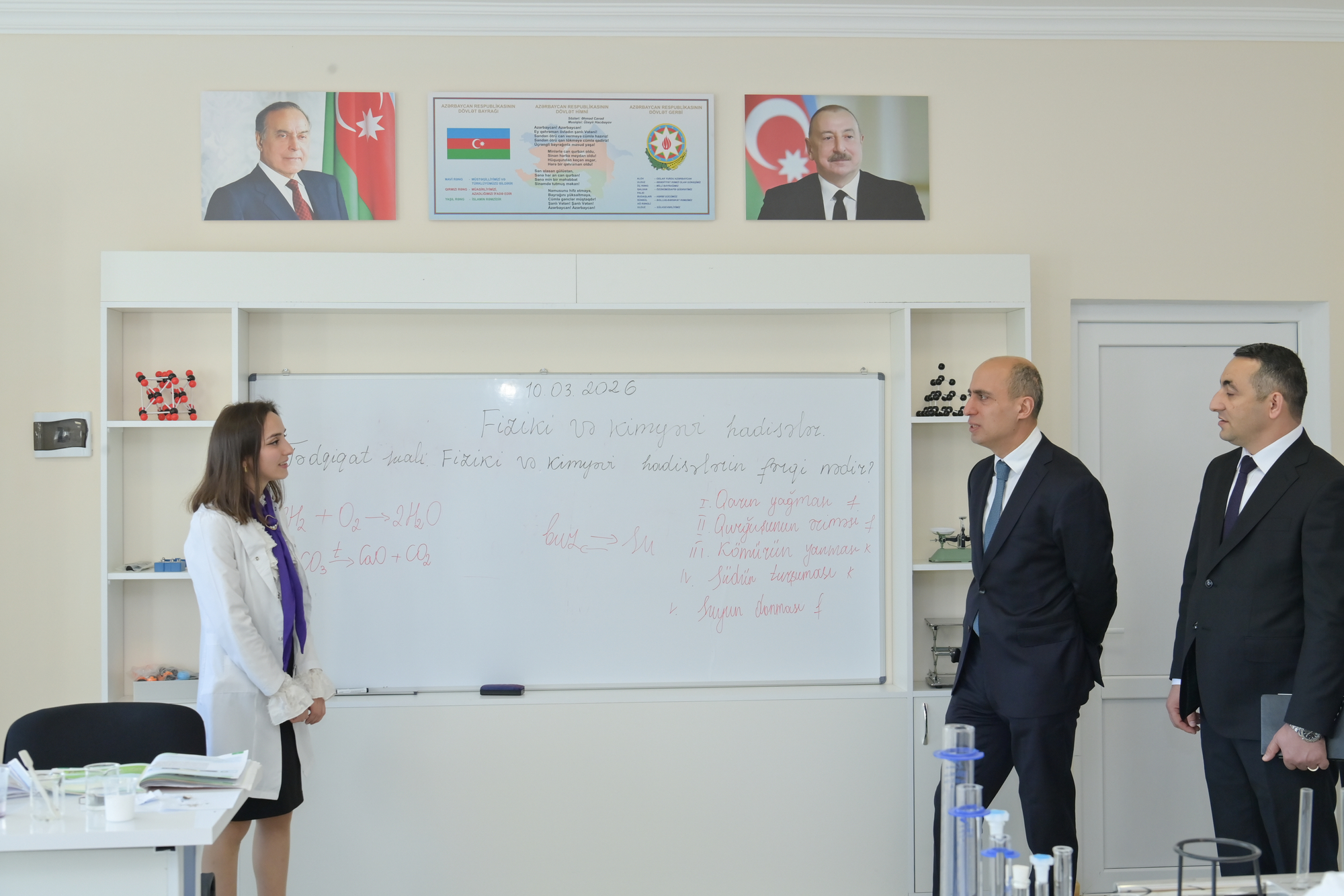 Elm və təhsil naziri Xankəndi və Xocalıda təhsil müəssisələrində olub