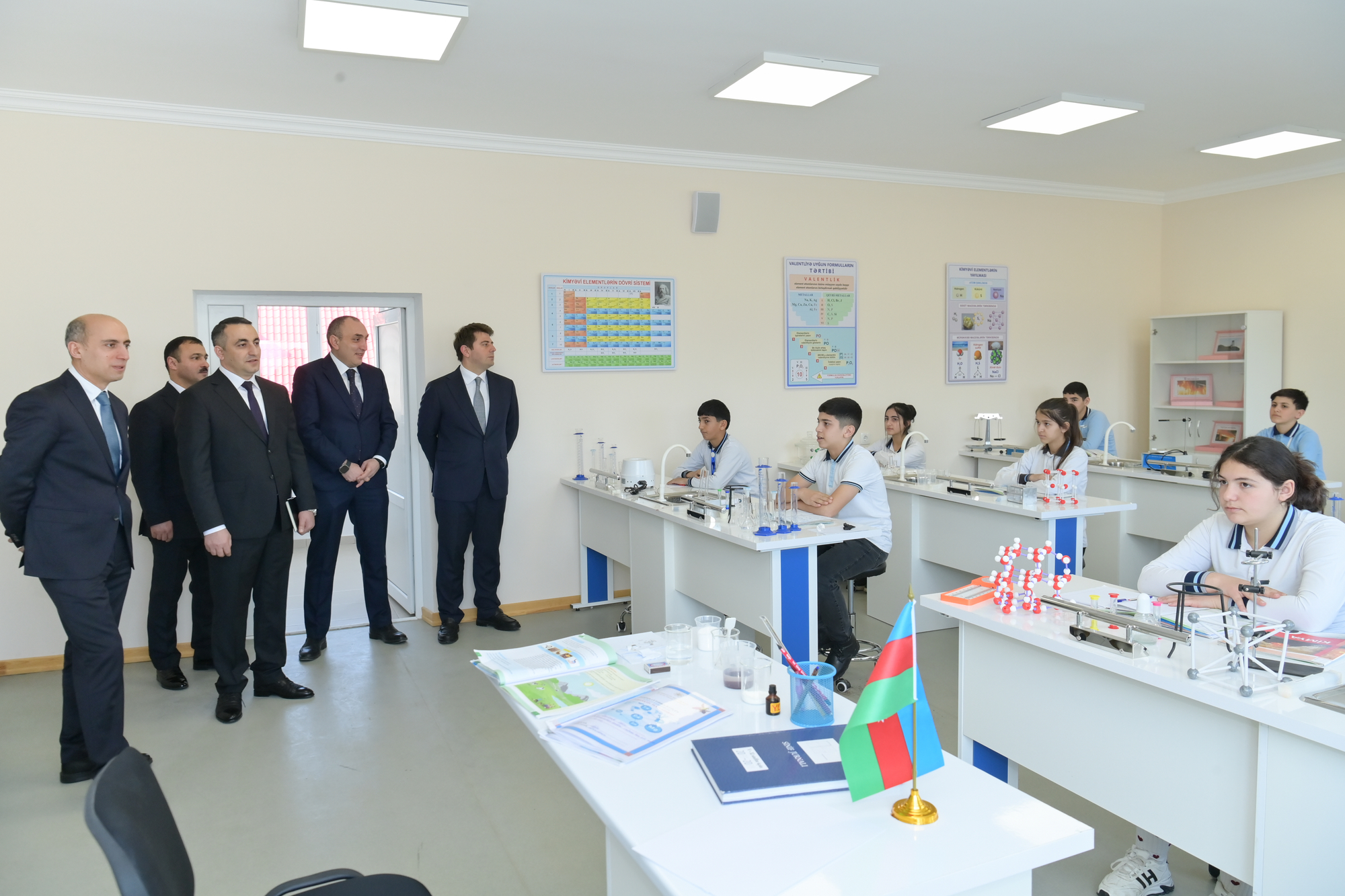 Elm və təhsil naziri Xankəndi və Xocalıda təhsil müəssisələrində olub