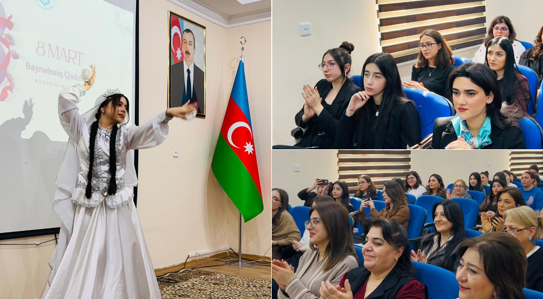 Azərbaycan Maliyyə-İqtisad Kollecində Beynəlxalq Qadınlar Günü qeyd olunub