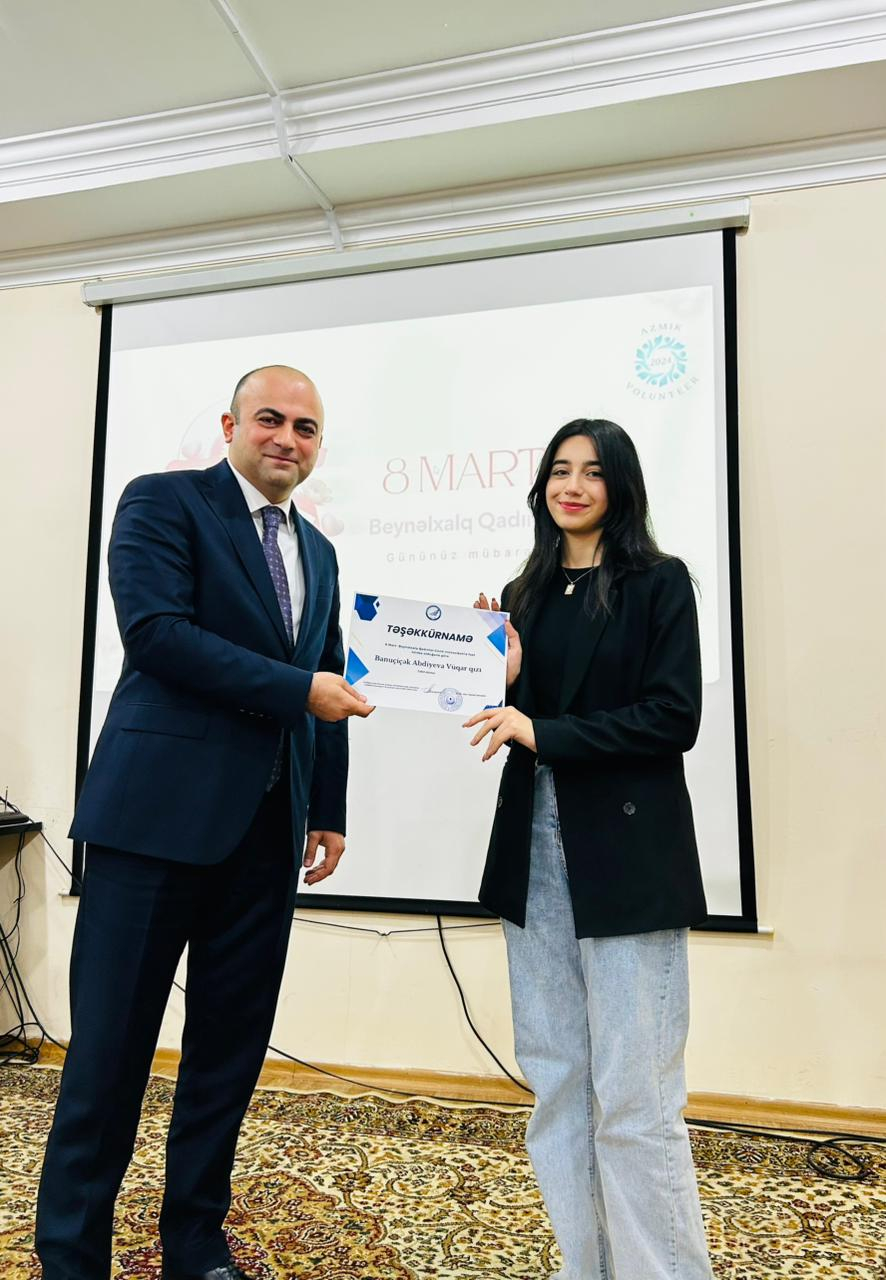Azərbaycan Maliyyə-İqtisad Kollecində Beynəlxalq Qadınlar Günü qeyd olunub