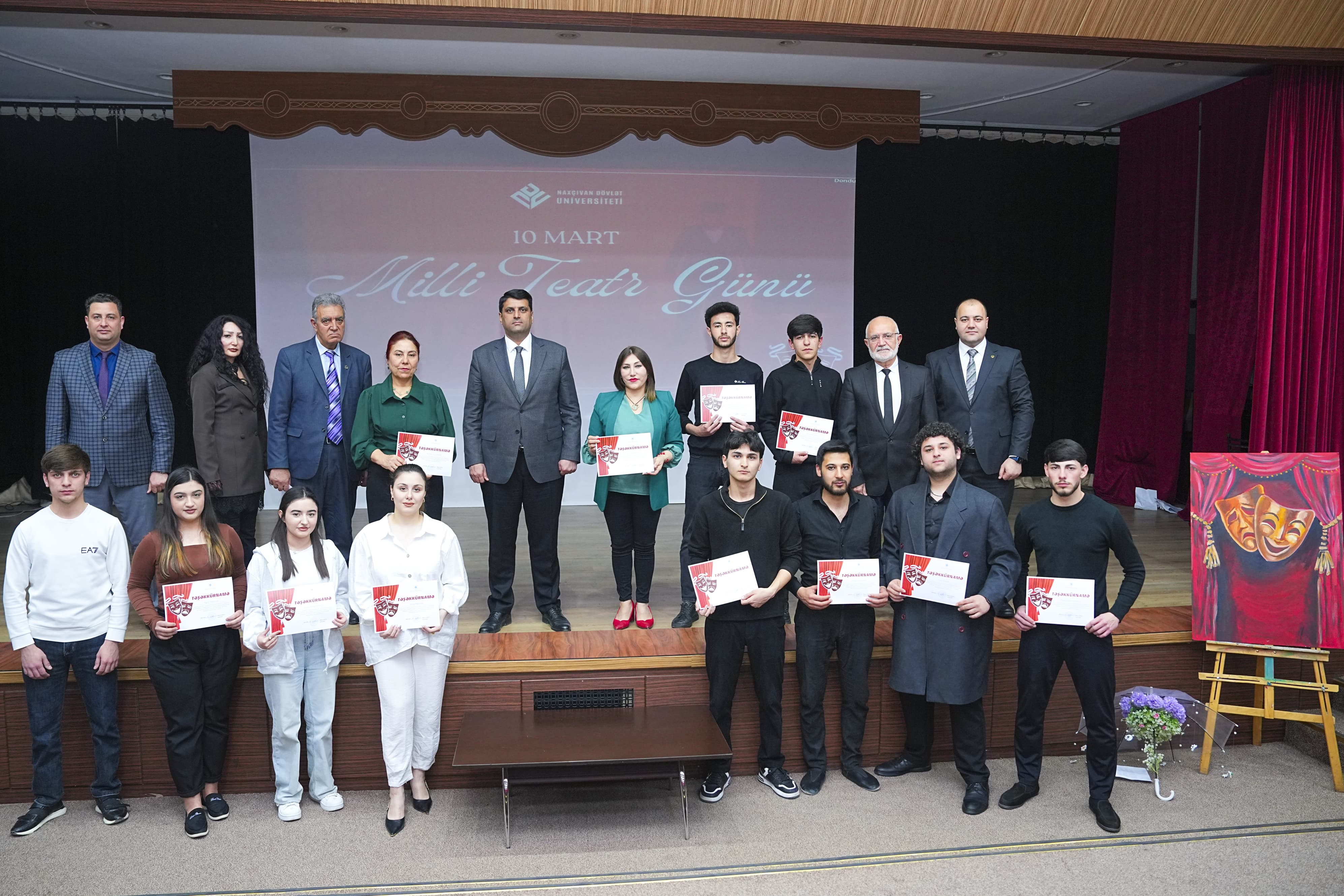 NDU-da 10 Mart – Azərbaycan Milli Teatr Günü qeyd olunub