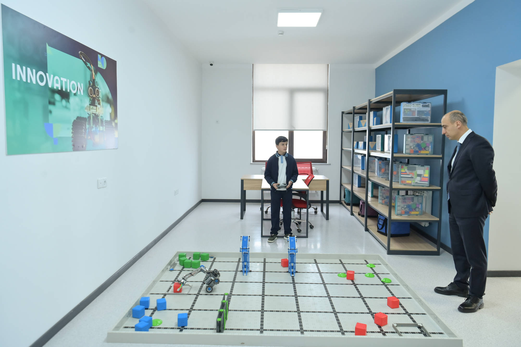 Elm və təhsil naziri Şuşada tədris prosesini izləyib