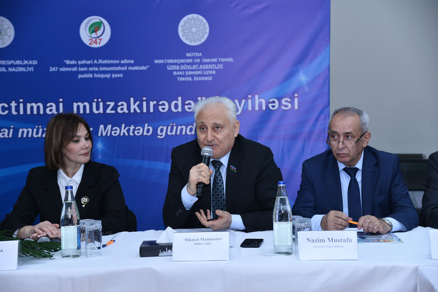 “Məktəb ictimai müzakirədə” layihəsi çərçivəsində növbəti görüş keçirilib