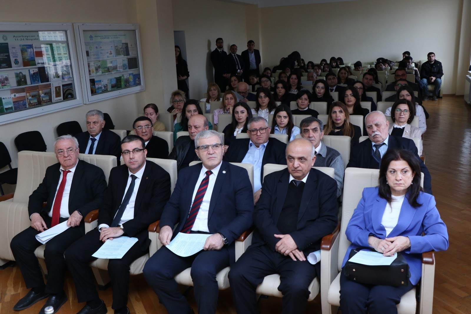 AzMİU-da “Dayanıqlı şəhərlərin su təhlükəsizliyi” mövzusunda konfrans keçirilib