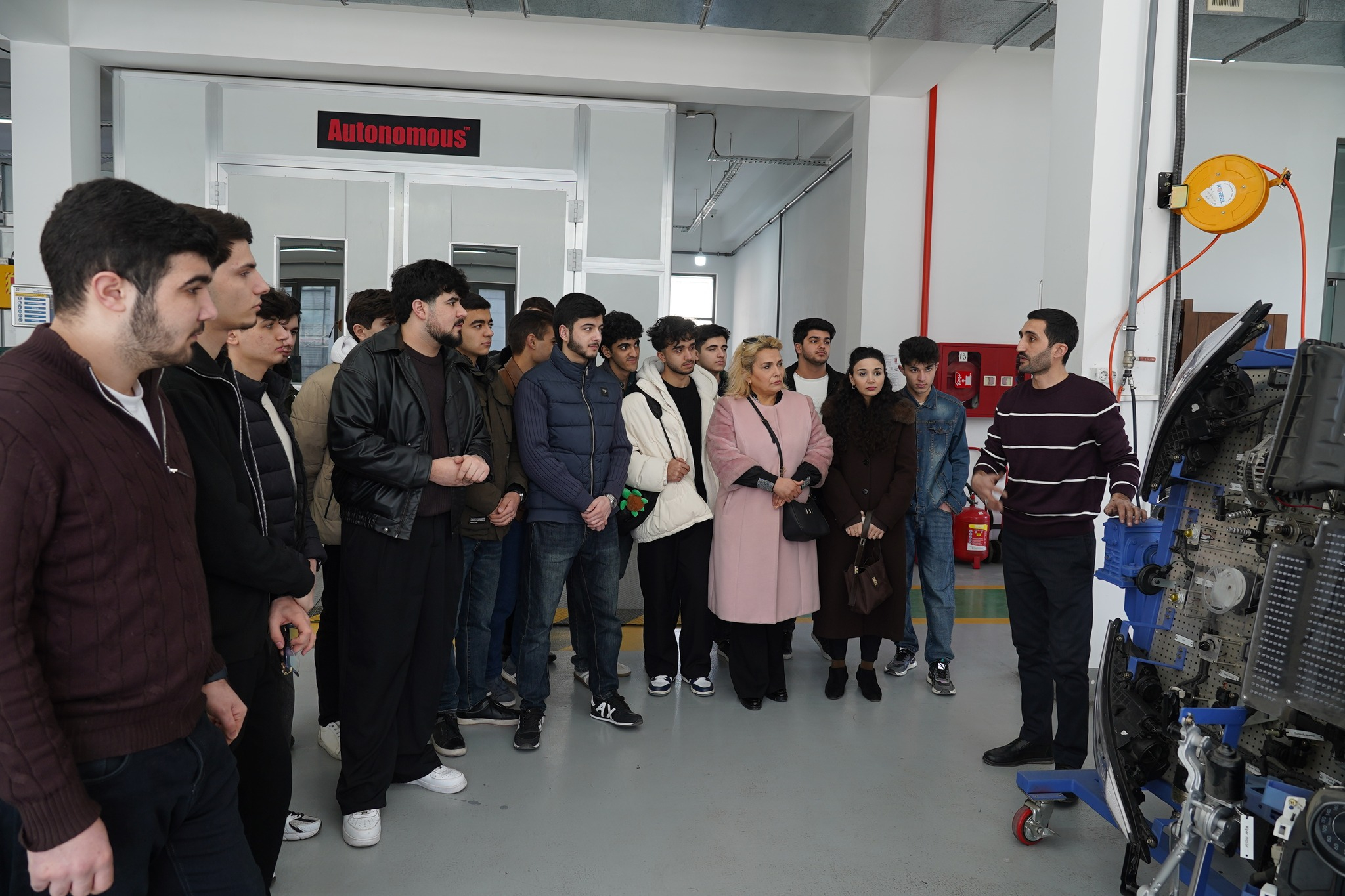 Sənaye və İnnovasiyalar üzrə Bakı Dövlət Peşə Təhsil Mərkəzində infotur olub