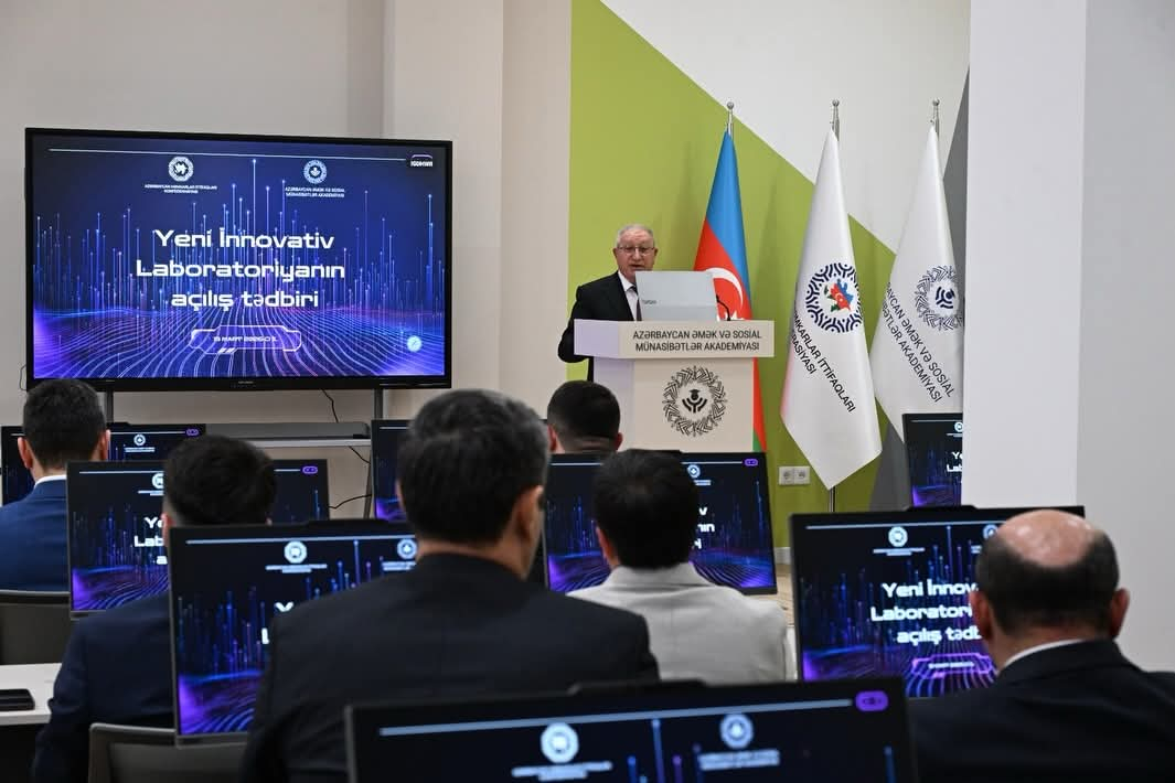 Əmək və Sosial Münasibətlər Akademiyasında İnnovativ laboratoriya fəaliyyətə başlayıb