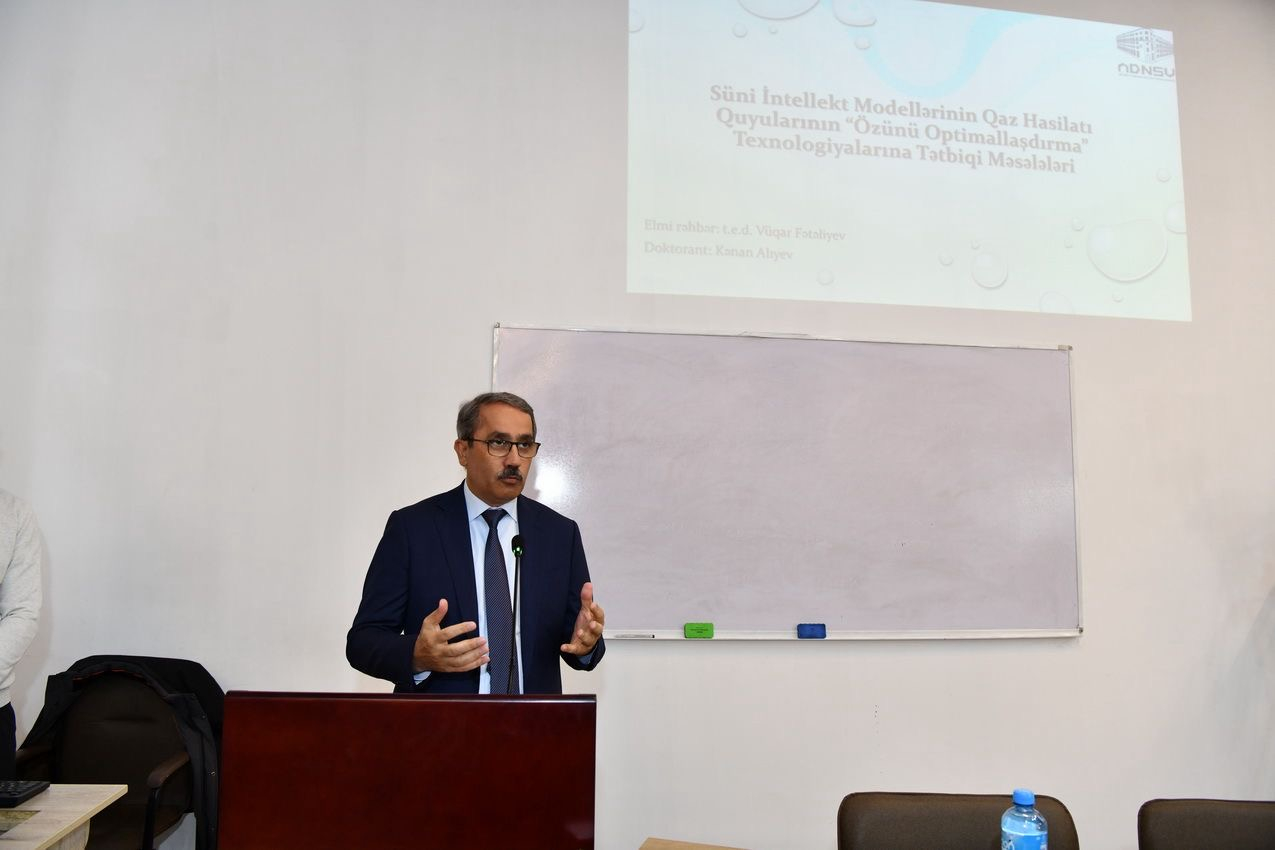 Süni intellektin qaz hasilatı quyularında tətbiqinə dair seminar keçirilib