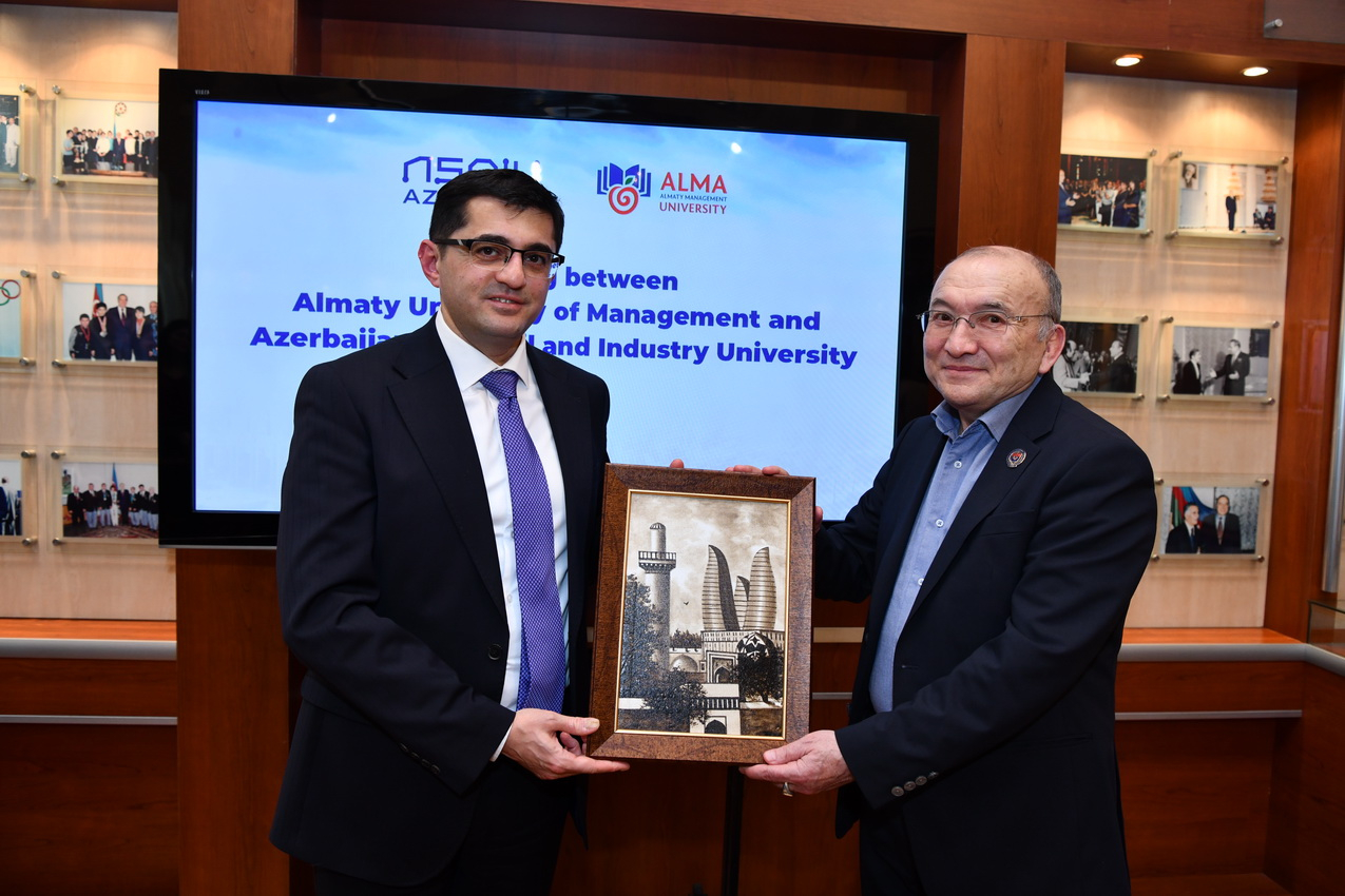 ADNSU ilə Qazaxıstan universiteti əməkdaşlıq edəcək