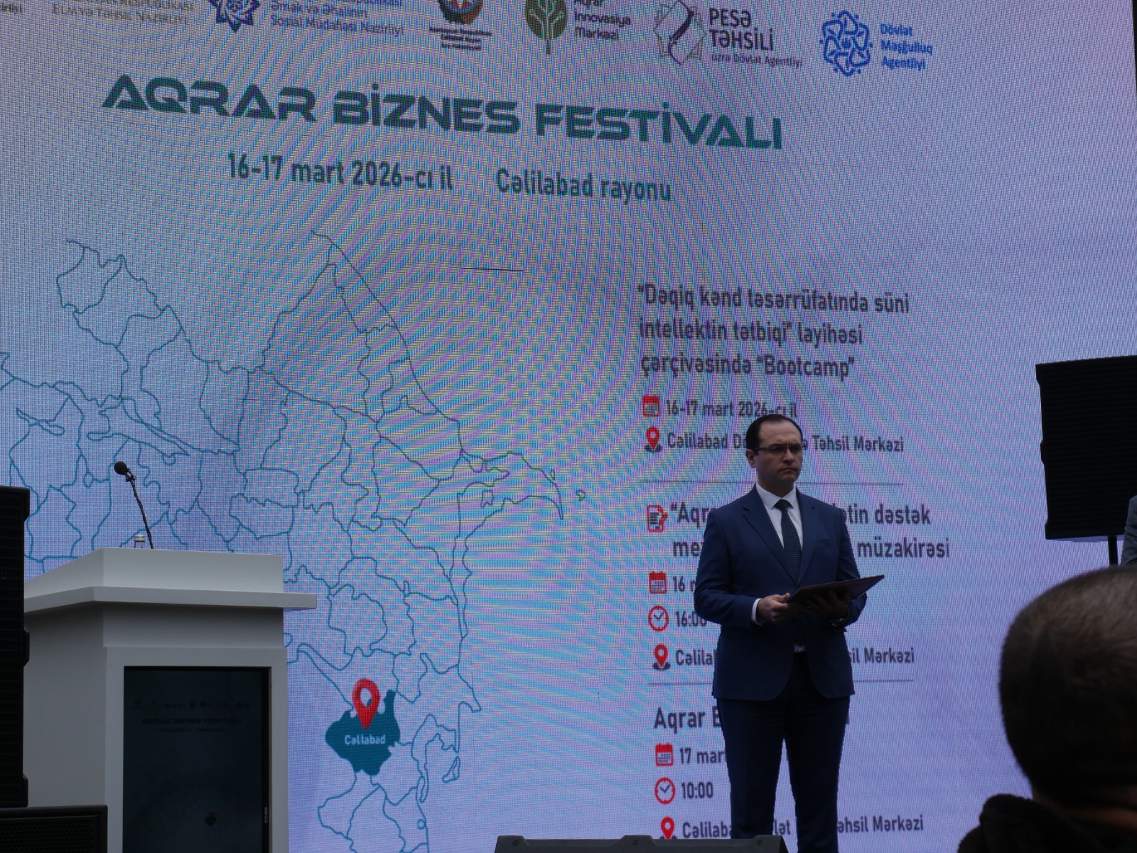 Elm və təhsil naziri Aqrar Biznes Festivalında iştirak edib