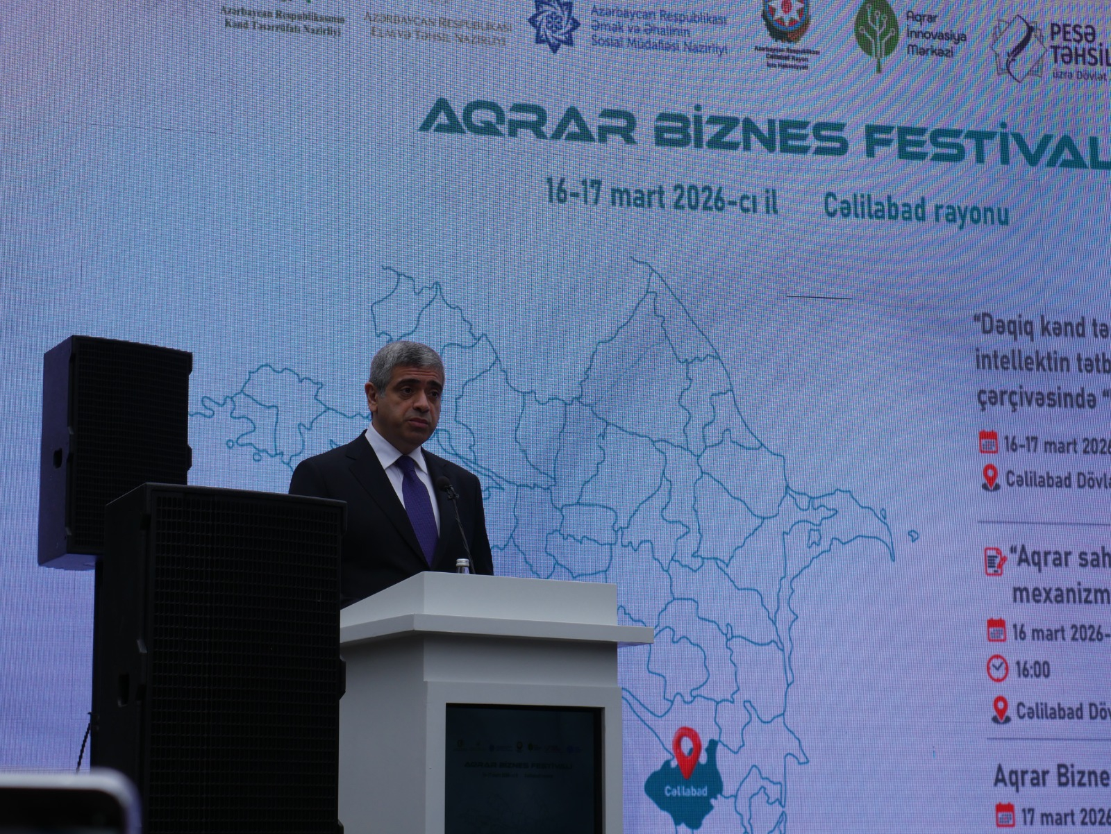 Elm və təhsil naziri Aqrar Biznes Festivalında iştirak edib