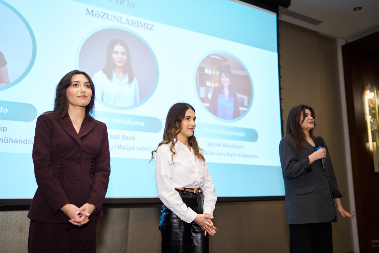 “Parla” təqaüd proqramına yeni qoşulan tələbə qızlarla görüş keçirilib