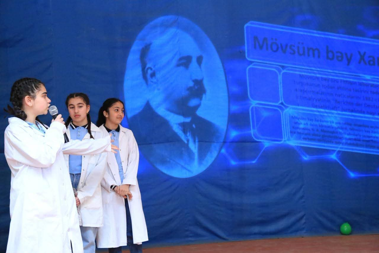 Böyük Bəhmənli kənd məktəbində “Kimya gecəsi” təşkil olunub