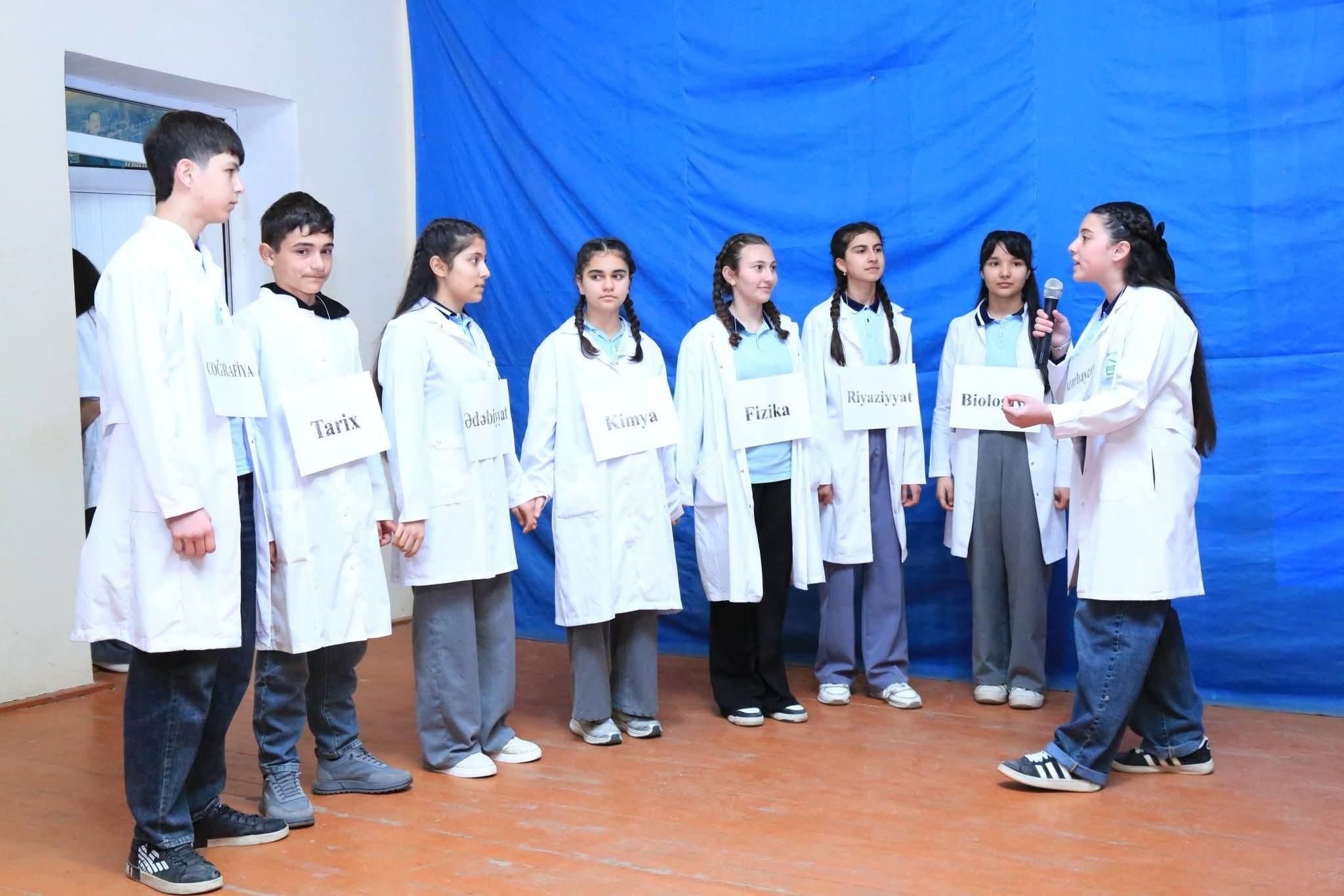 Böyük Bəhmənli kənd məktəbində “Kimya gecəsi” təşkil olunub