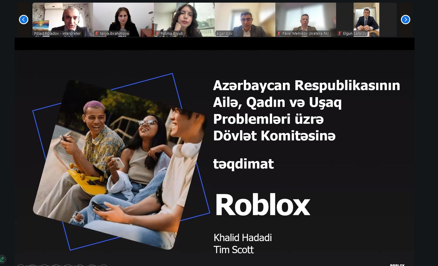 Azərbaycanda “Roblox”un fəaliyyəti məhdudlaşdırıla bilər
