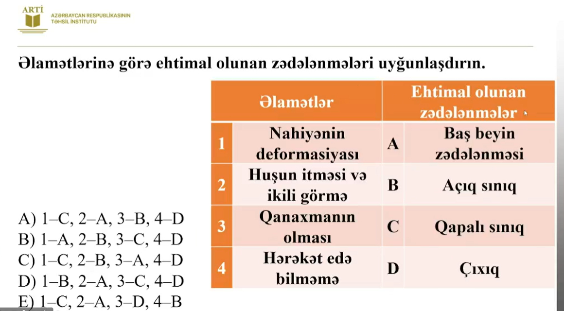 Fiziki tərbiyə fənni üzə sertifikasiyaya hazırlaşanların