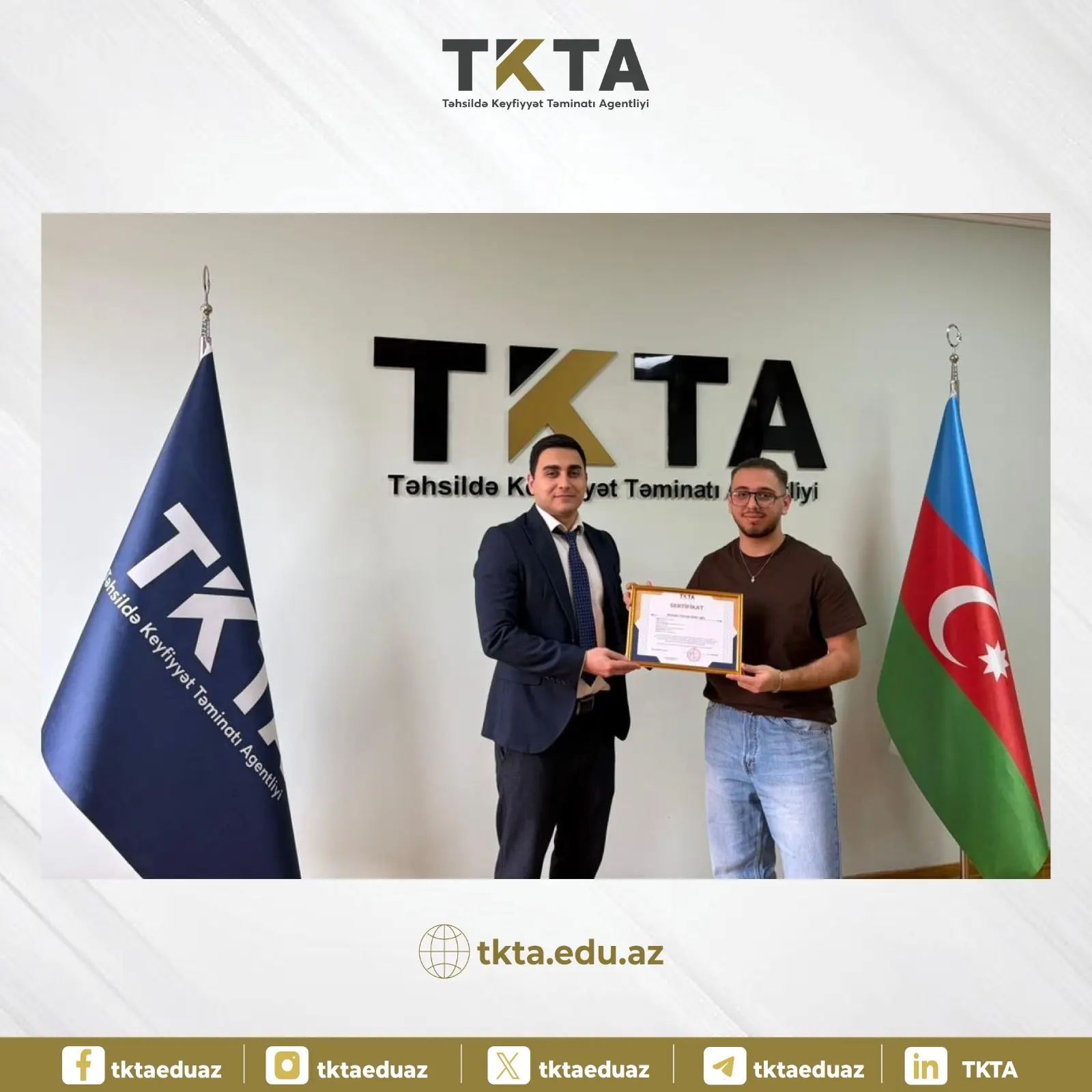 Qeyri-formal və informal təhsilin tanınması istiqamətində peşə sənədi təqdim olunub