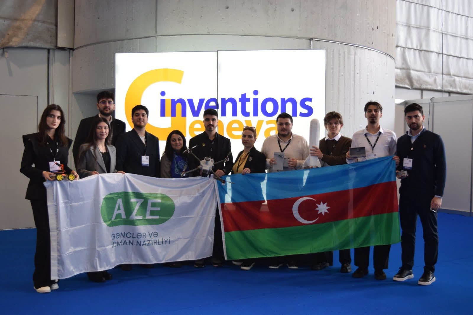 ADNSU tələbələri Cenevrədə beynəlxalq sərgidə uğur qazanıblar