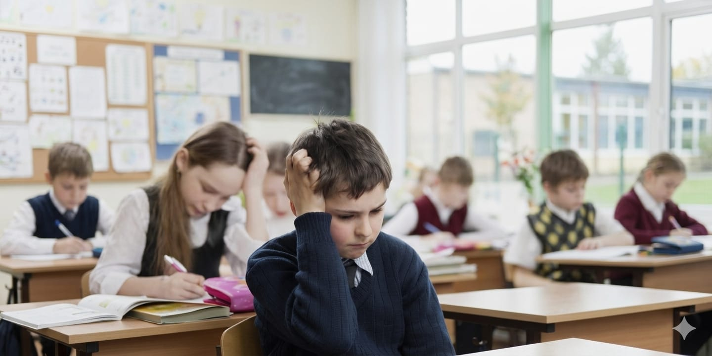 Məktəbə getmək istəmirəm!