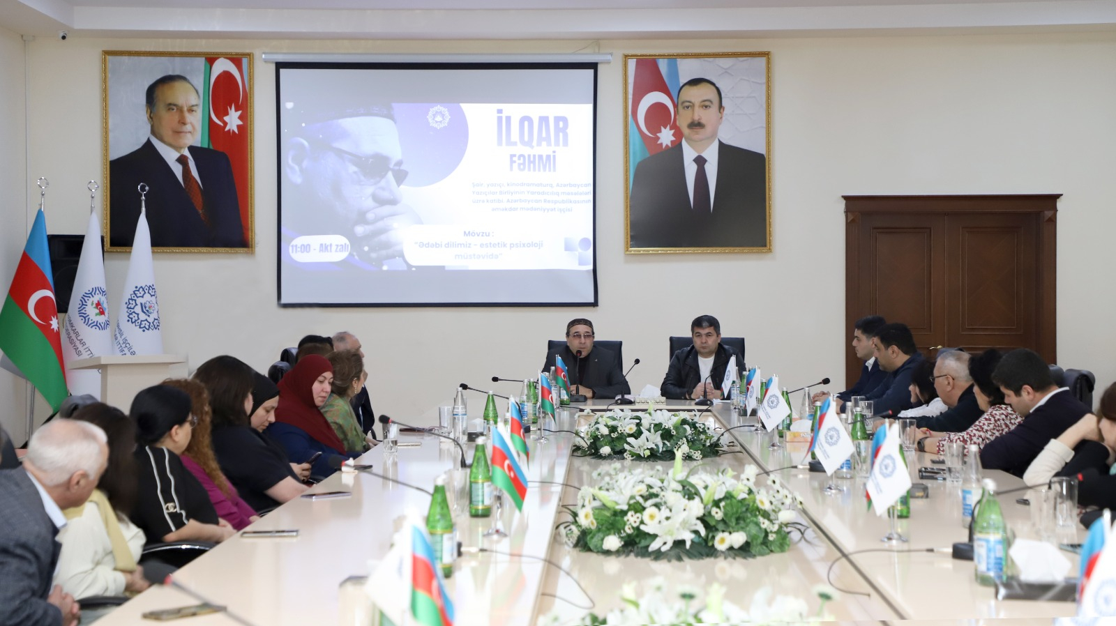 "Novruz 2026" düşərgəsi çərçivəsində İlqar Fəhmi ilə görüş keçirilib