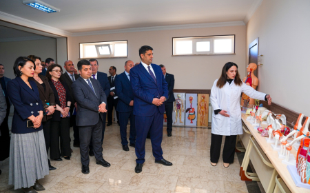 NDU-nun Tibb fakültəsinin laboratoriyaları üçün yeni avadanlıq və dərsliklər alınıb