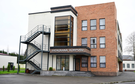 Lənkəran Dövlət Peşə Təhsil Mərkəzinin tələbə yataqxanası istifadəyə veriləcək 