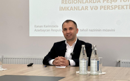 Kənan Kərimzadə: Dual peşə təhsilinə maraq artıb