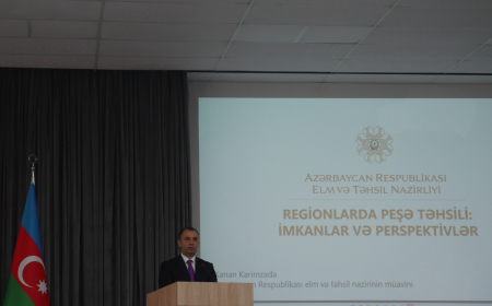 Lənkəranda peşə təhsilinin imkanlarına həsr olunan təhsil forumu keçirilib 