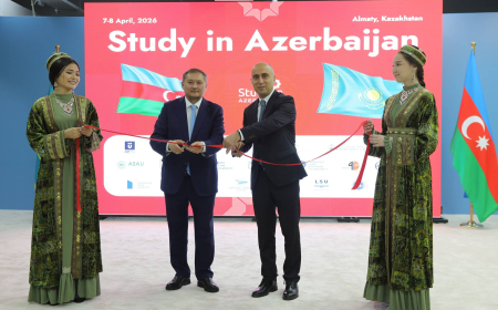 Qazaxıstanda “Study in Azerbaijan” təhsil sərgisinin açılışı baş tutub 