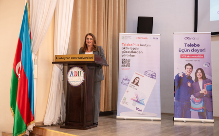 ADU-da "TələbəPlus" kartı ilə bağlı infosessiya keçirilib 